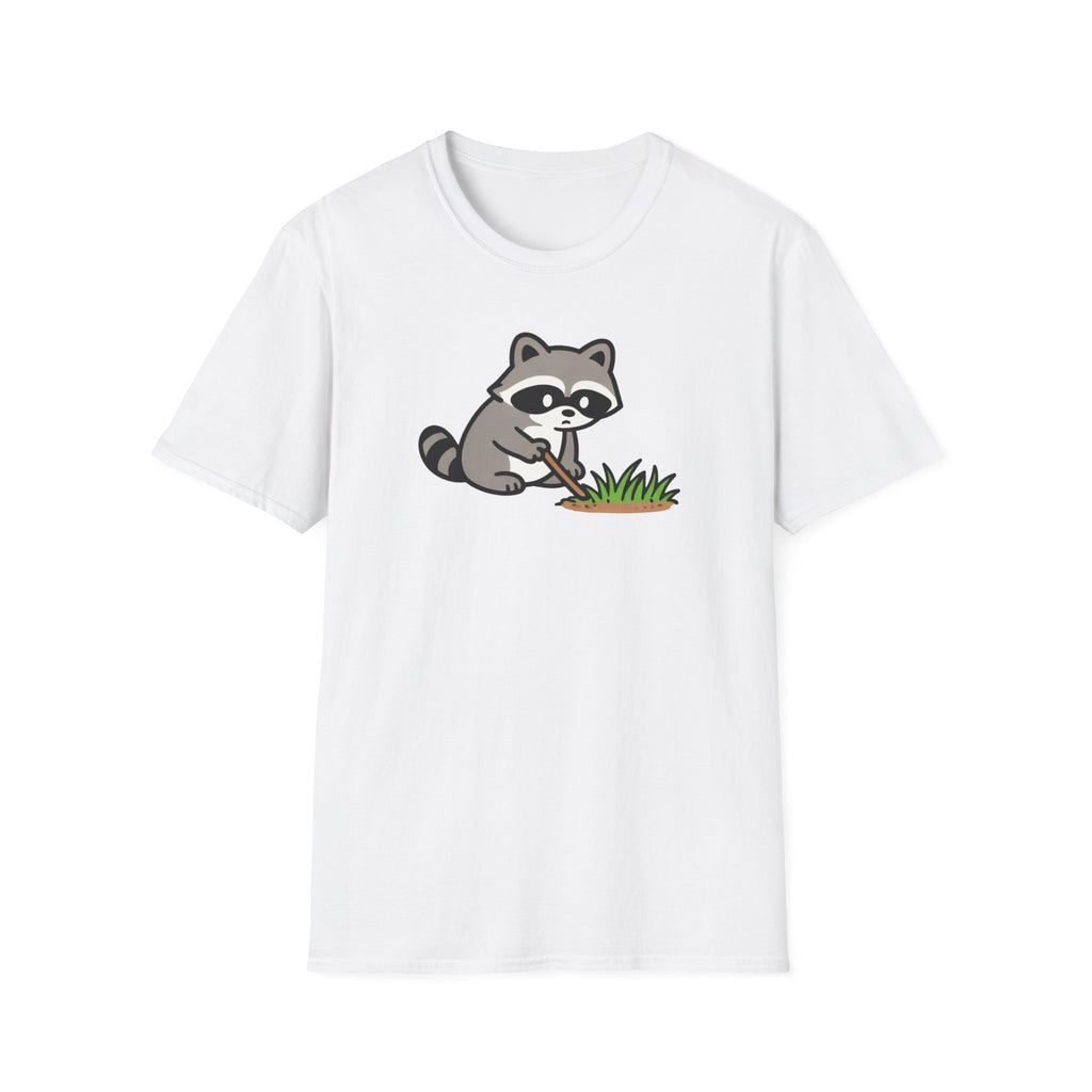 Raccoon Touching Grass