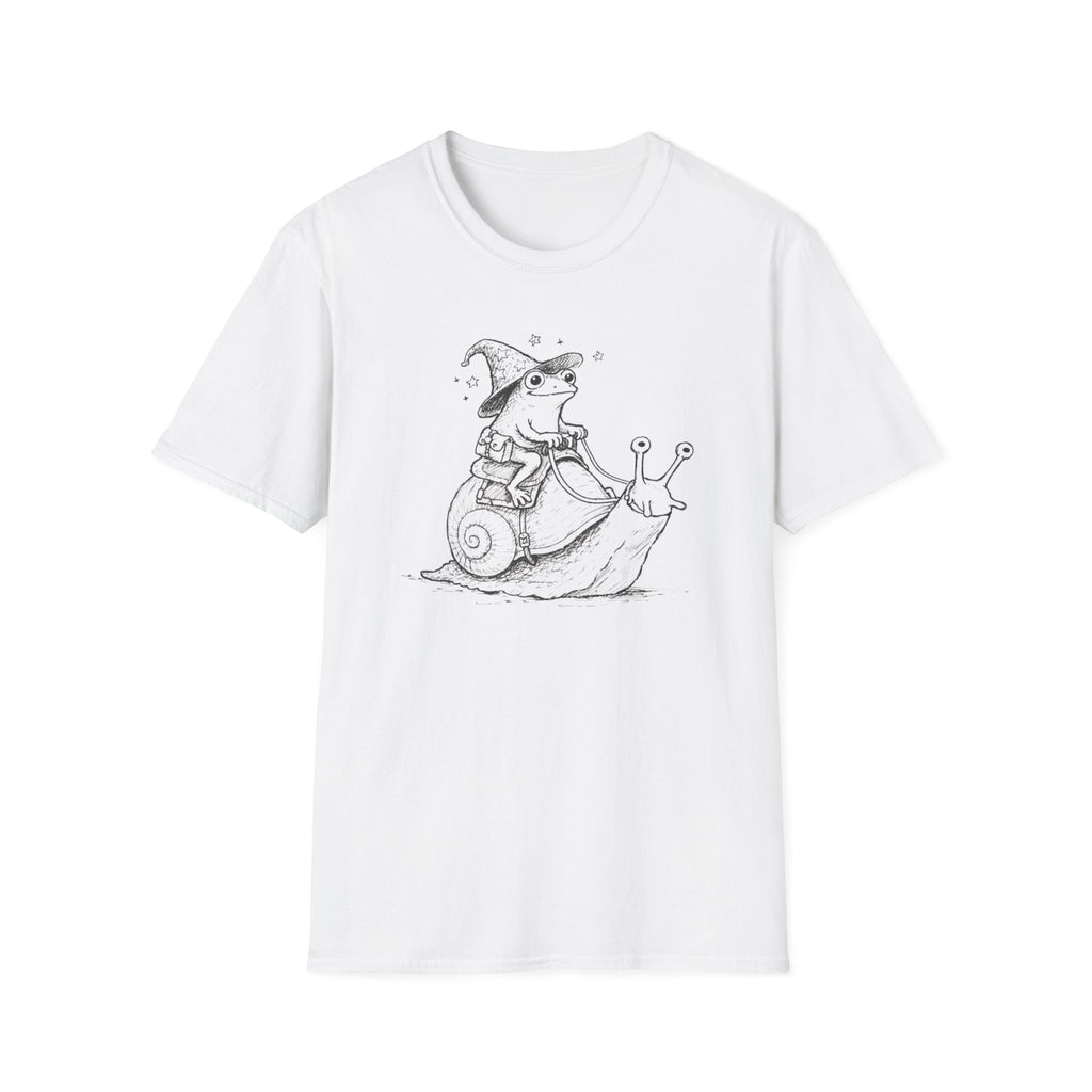 Wizard Riding A Snail