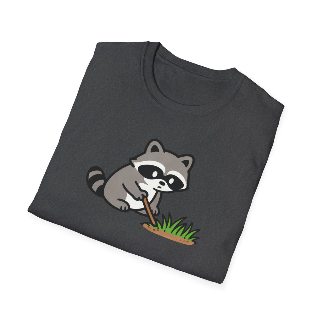 Raccoon Touching Grass