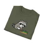 Raccoon Touching Grass