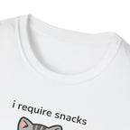 i require snacks