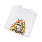 Raccoon On Fire