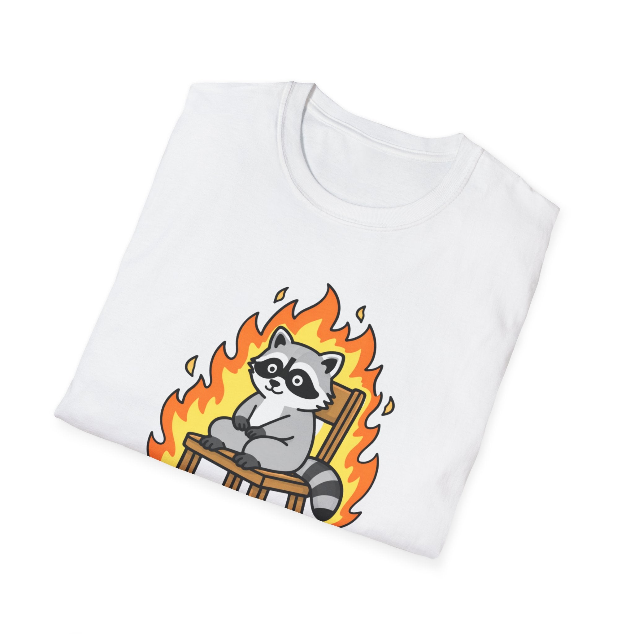 Raccoon On Fire