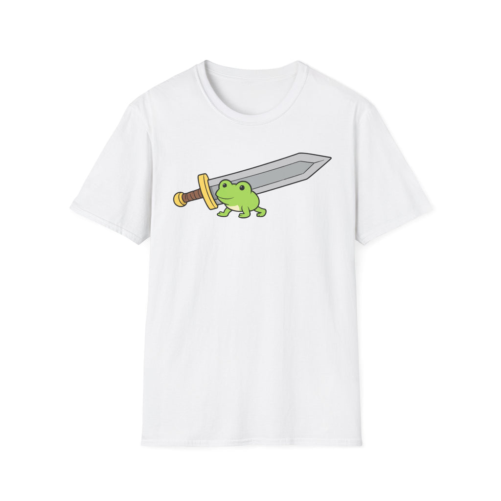 Frog Holding Sword