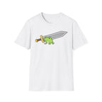 Frog Holding Sword