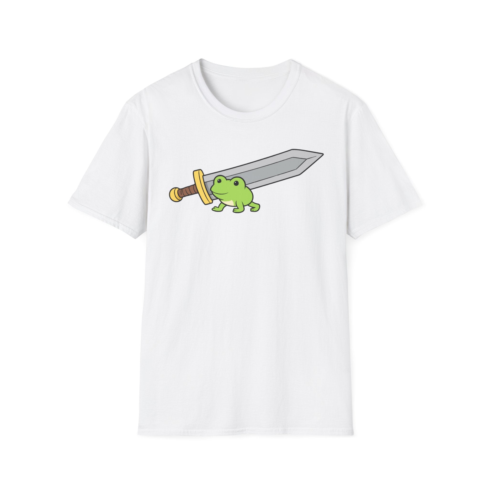 Frog Holding Sword