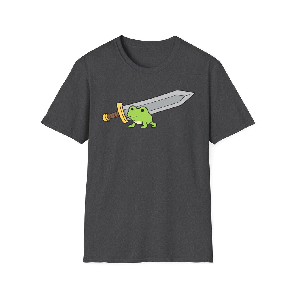 Frog Holding Sword
