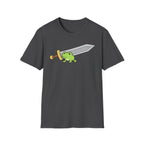 Frog Holding Sword