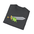 Frog Holding Sword