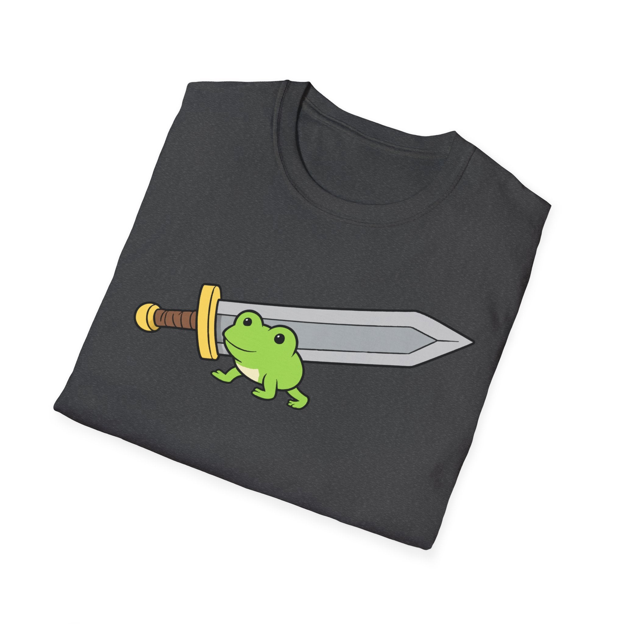 Frog Holding Sword