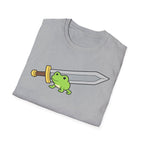 Frog Holding Sword