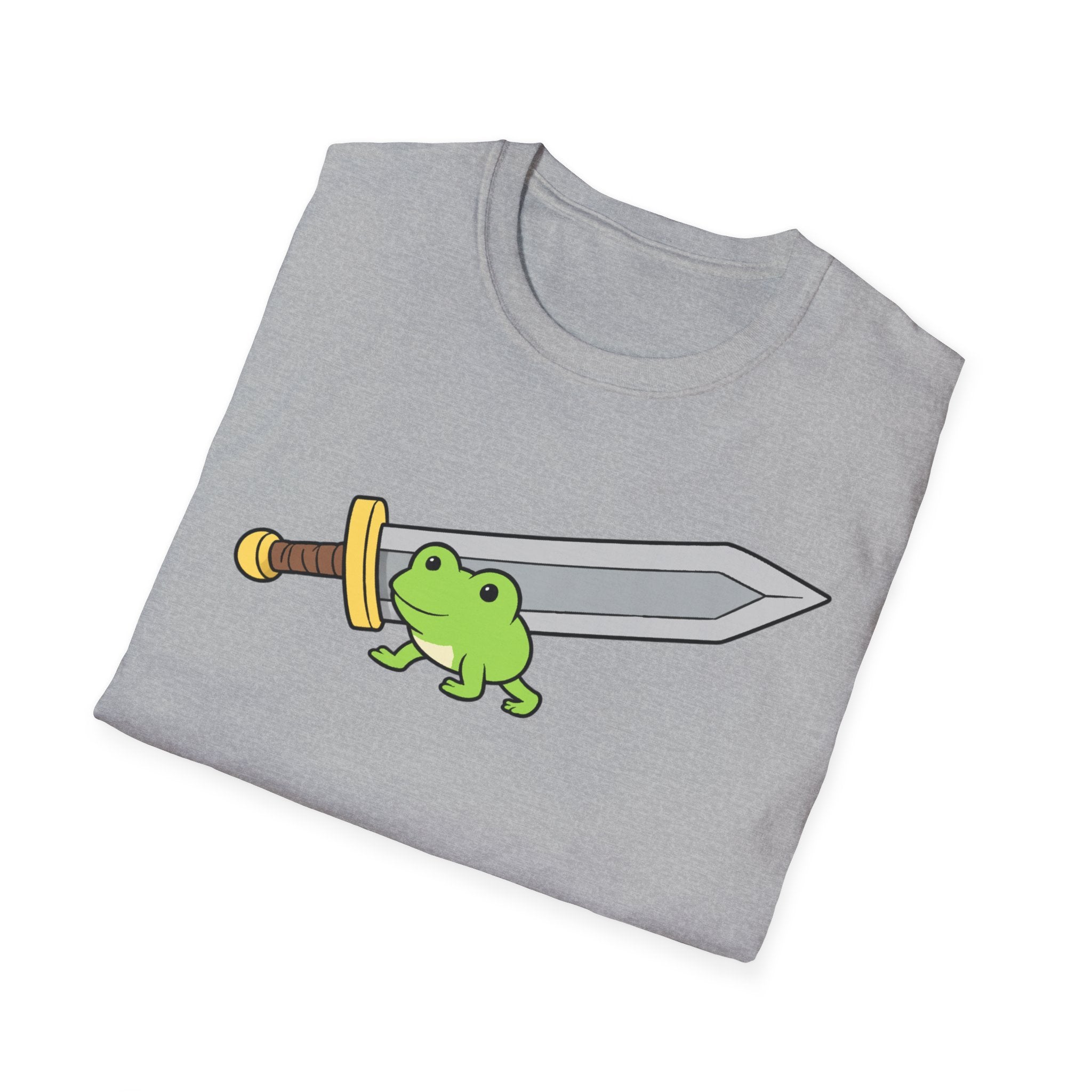 Frog Holding Sword
