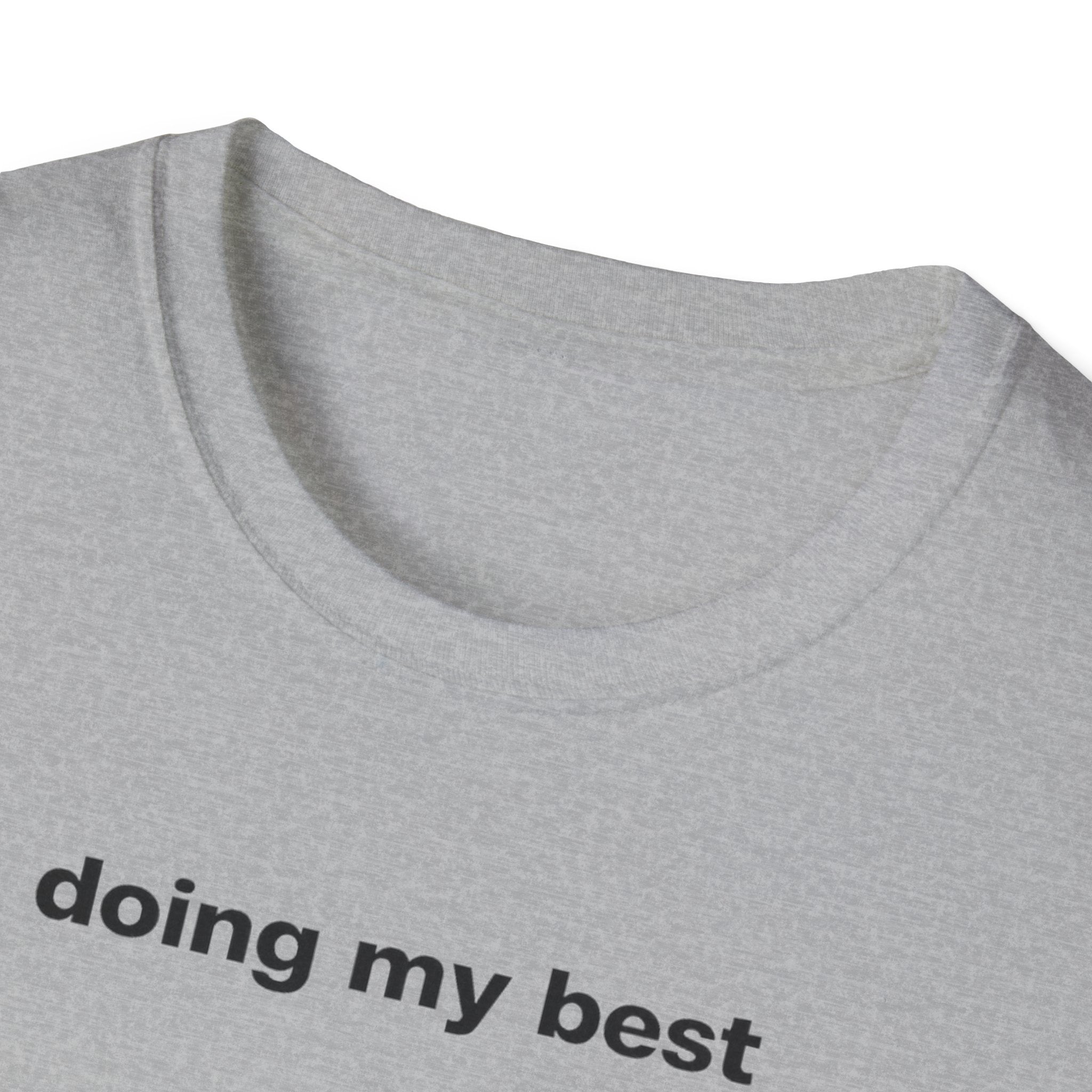 doing my best