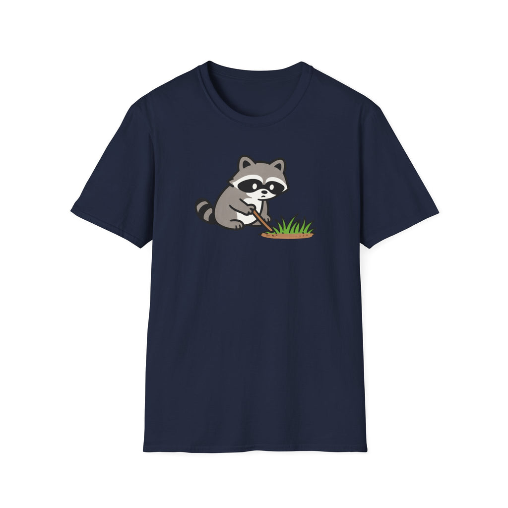 Raccoon Touching Grass