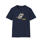 Raccoon Touching Grass