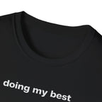 doing my best