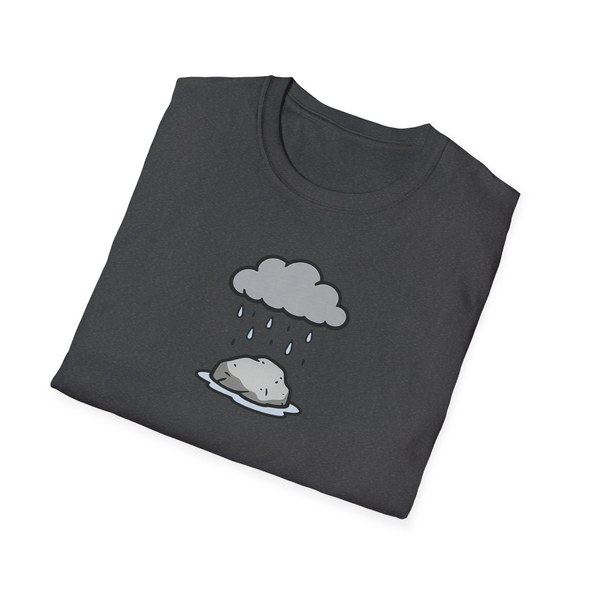 Raining on a rock