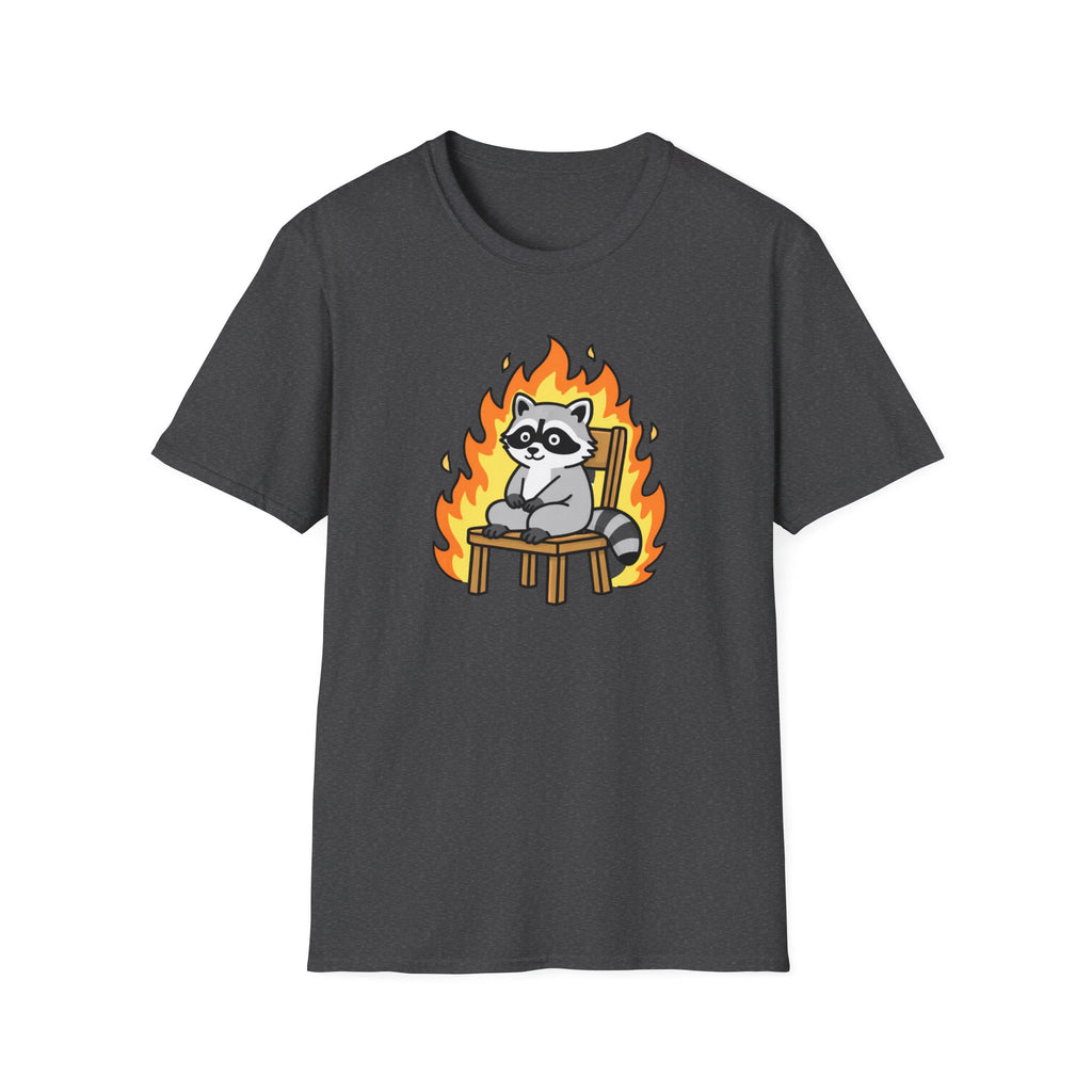 Raccoon On Fire
