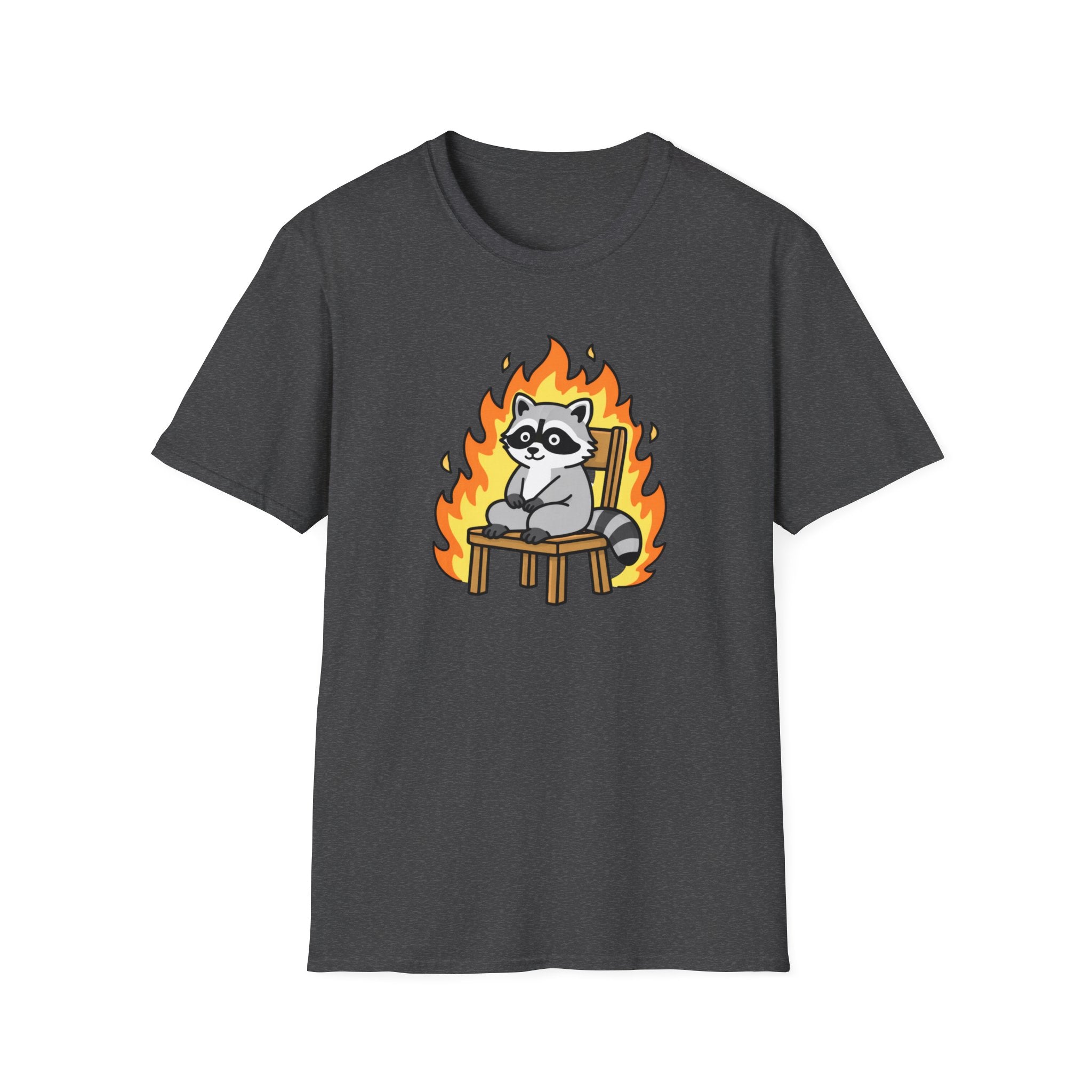 Raccoon On Fire