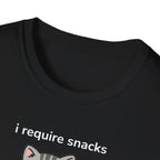 i require snacks