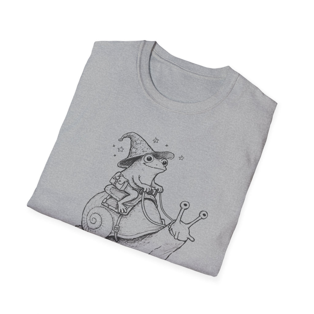 Wizard Riding A Snail