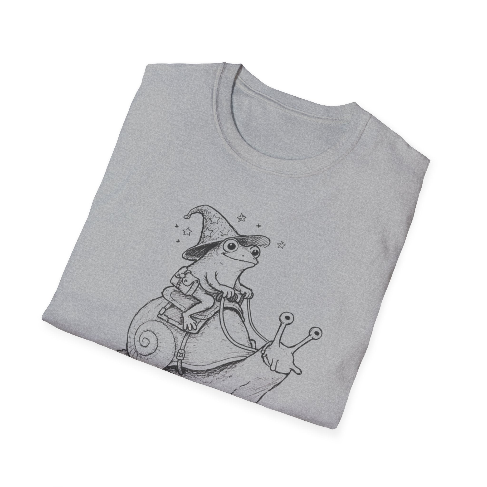 Wizard Riding A Snail