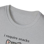 i require snacks