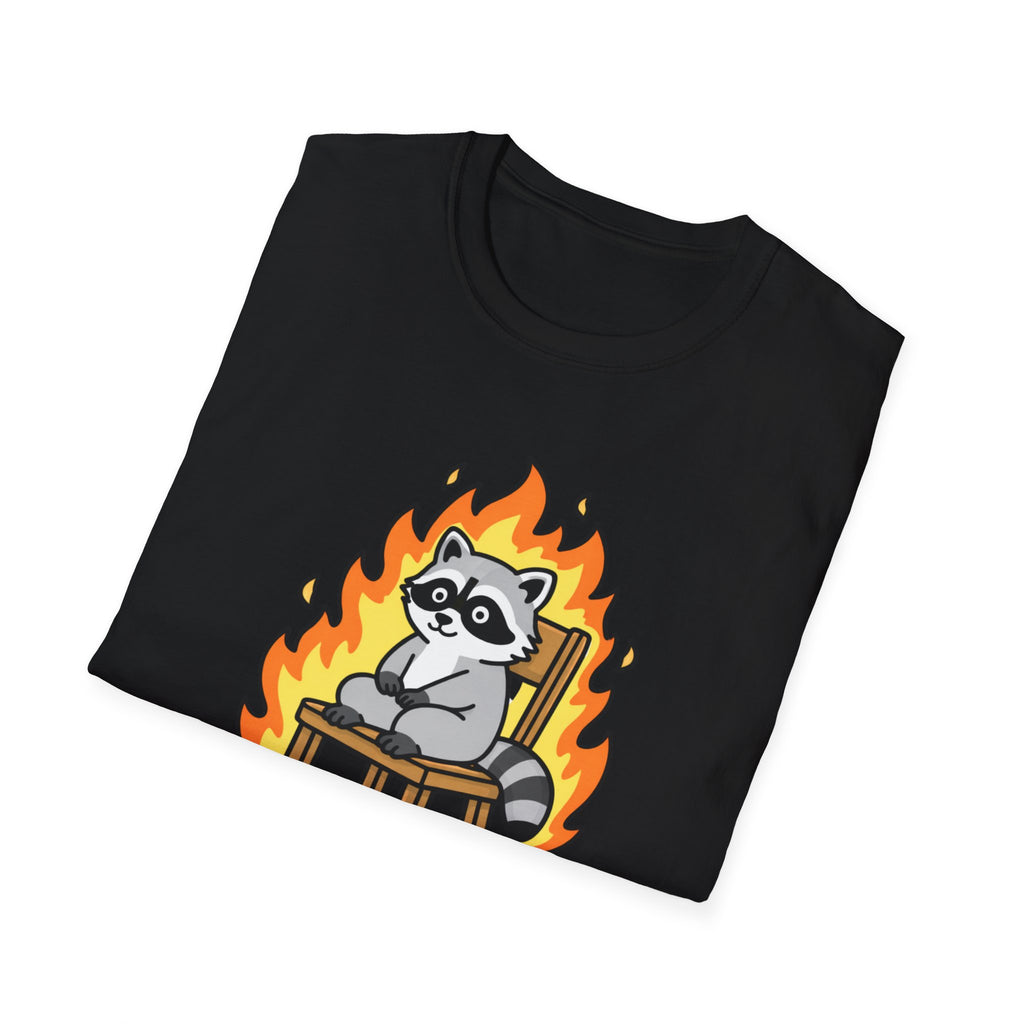 Raccoon On Fire