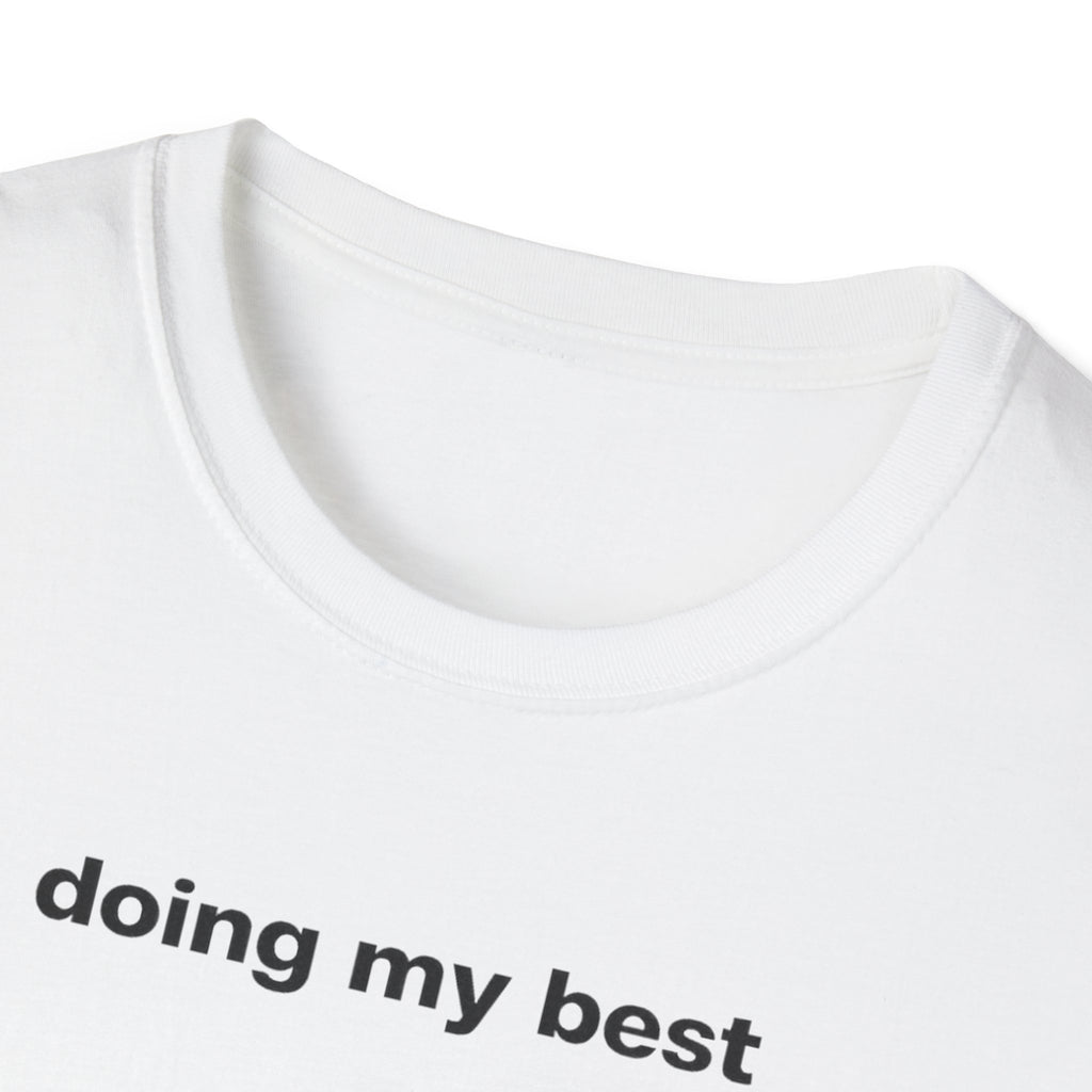 doing my best