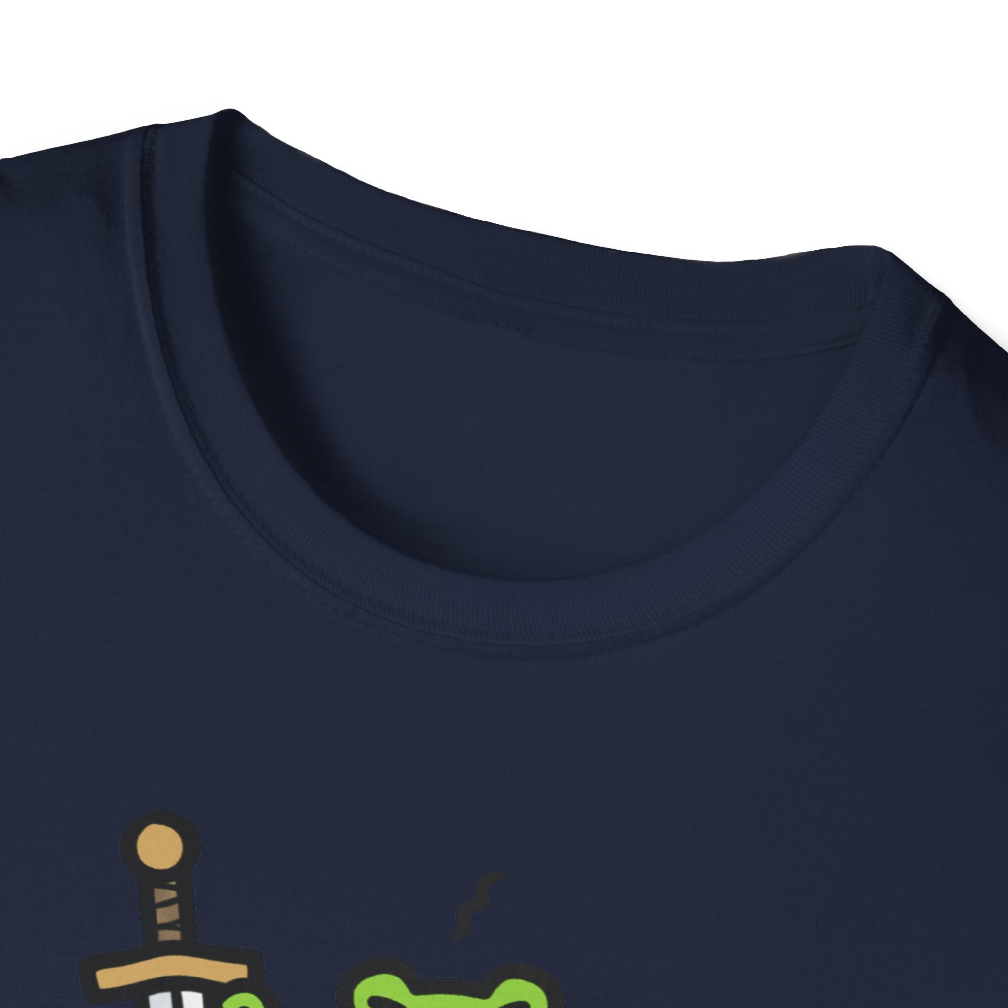 Frog Pulling Sword From A Stone