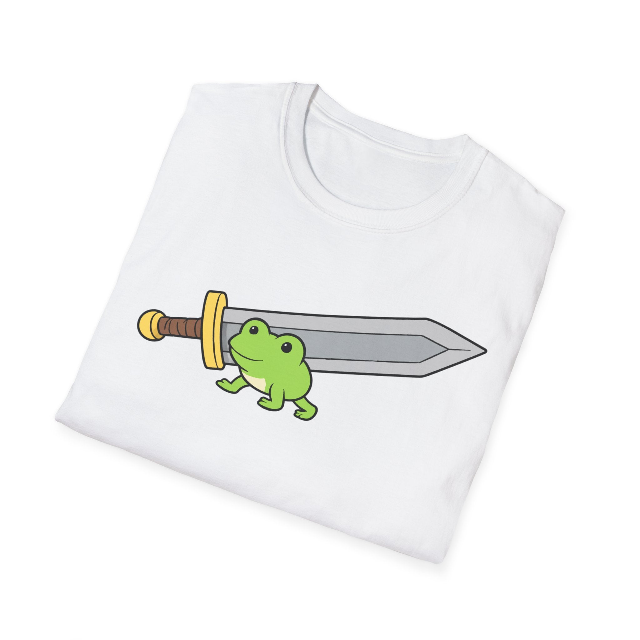 Frog Holding Sword