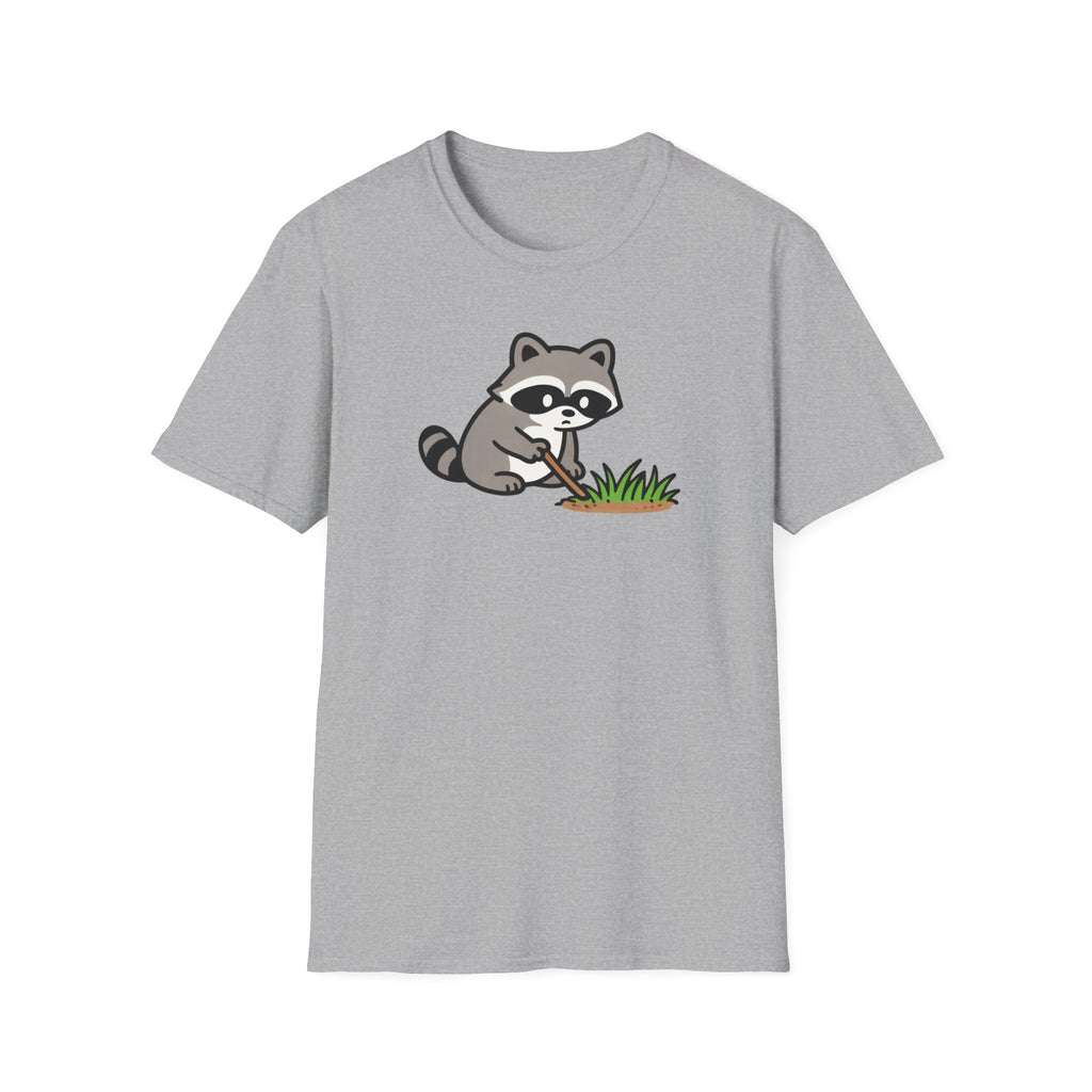Raccoon Touching Grass