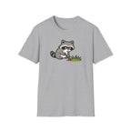Raccoon Touching Grass