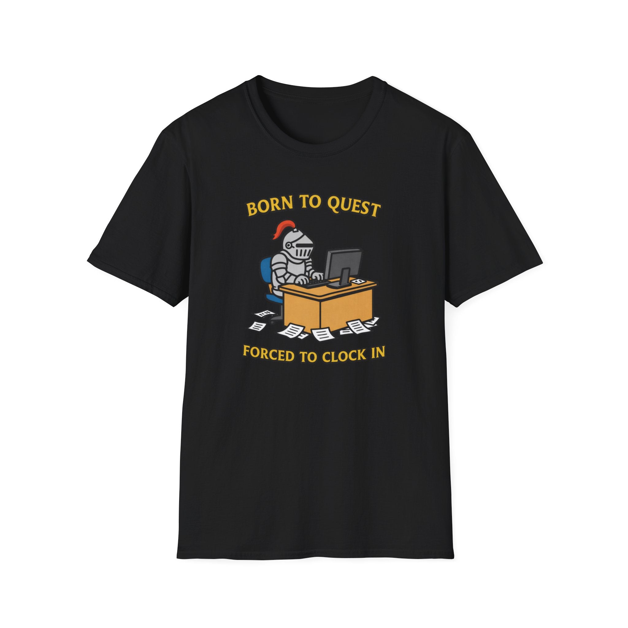 Born to quest forced to clock in