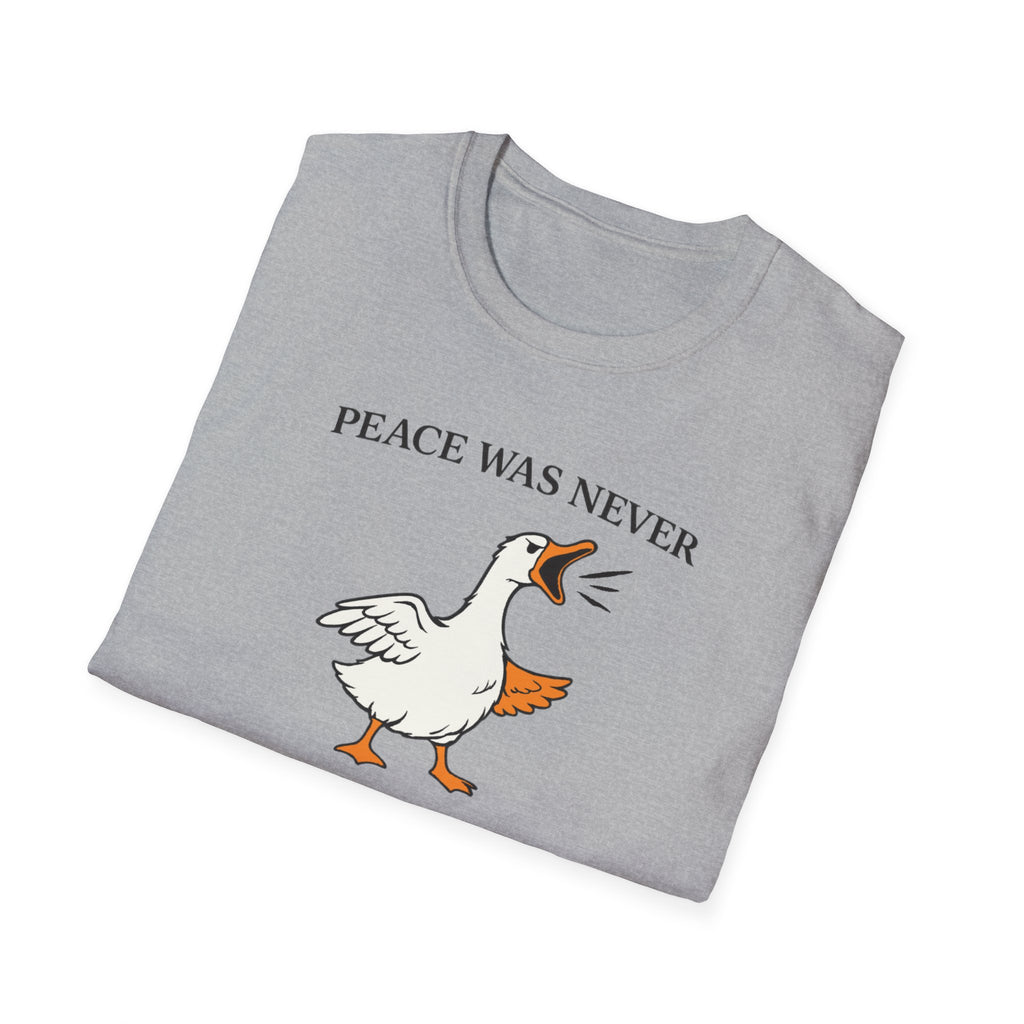 Peace was never an option