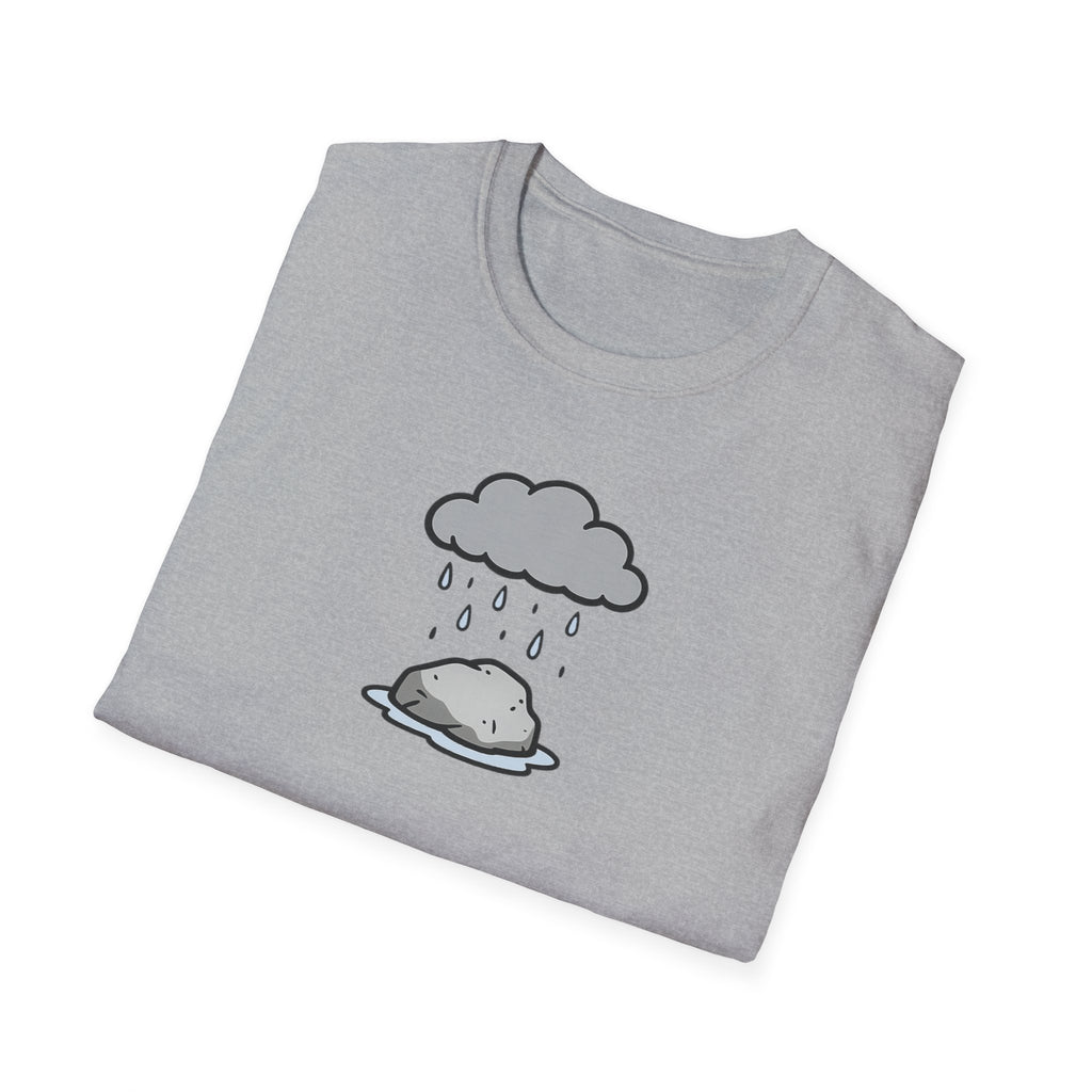 Raining on a rock