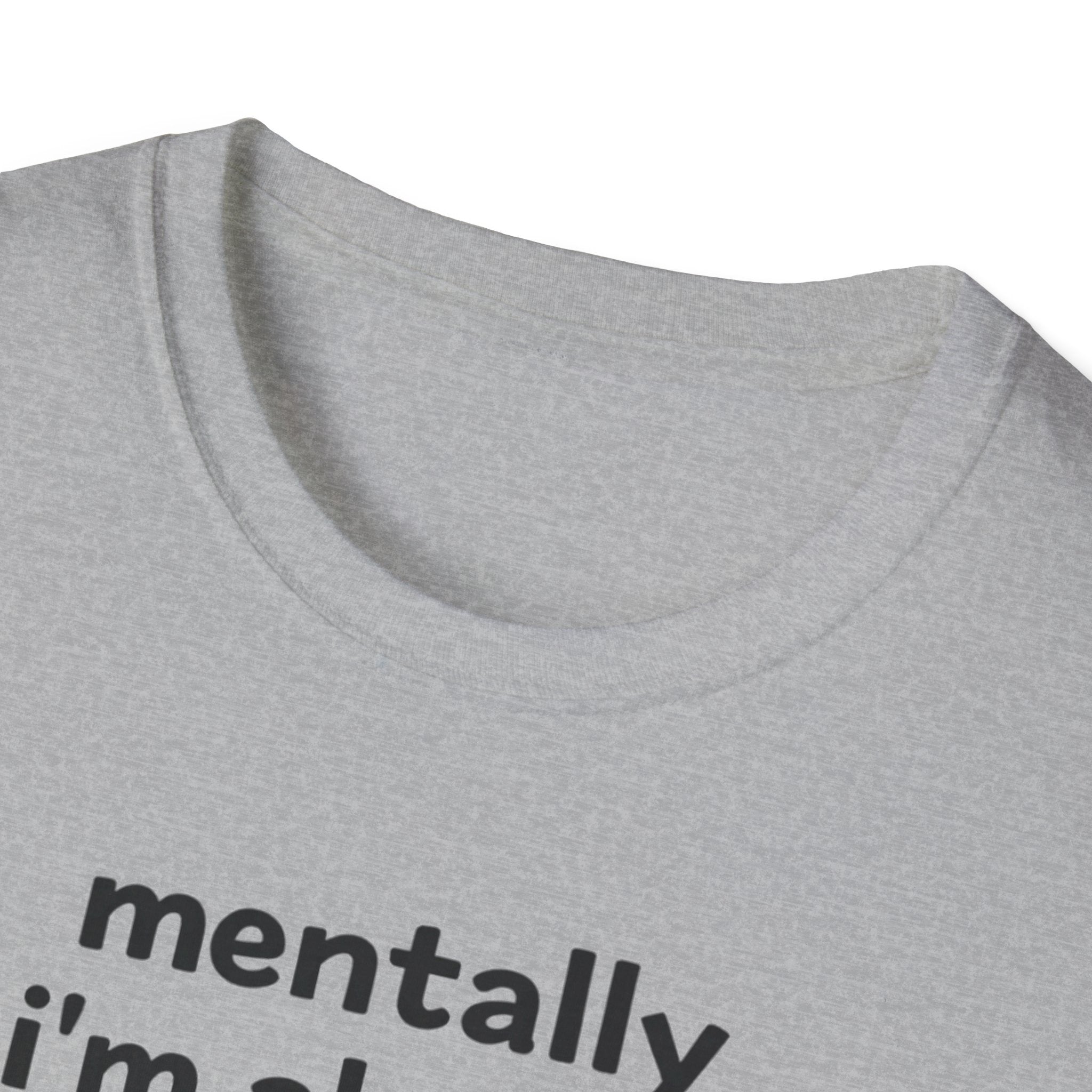 mentally I'm already in bed