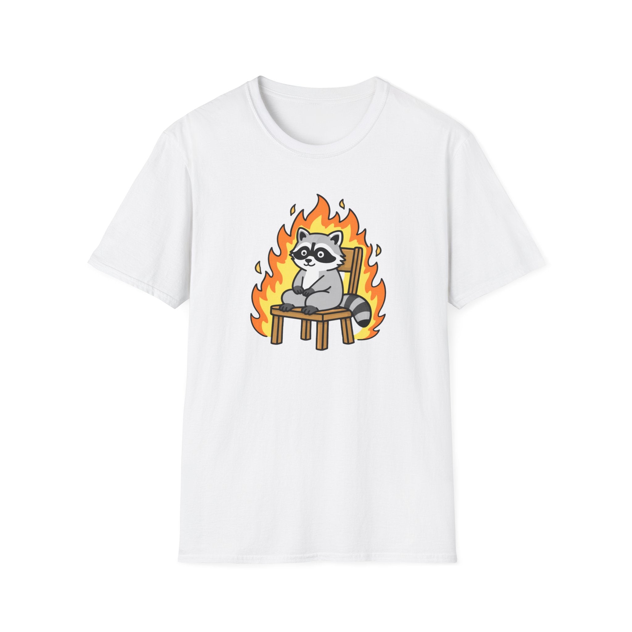 Raccoon On Fire