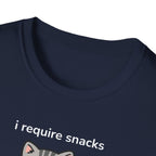 i require snacks