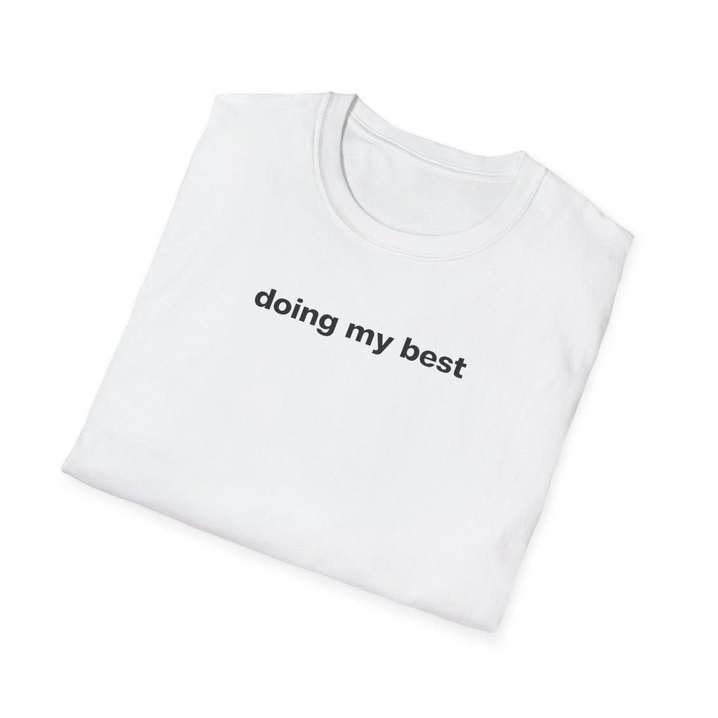 doing my best