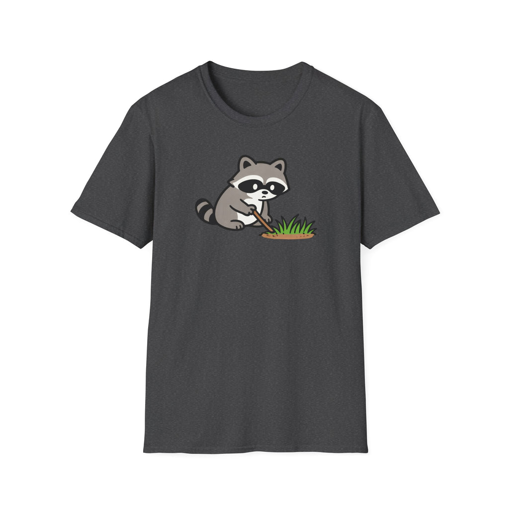 Raccoon Touching Grass