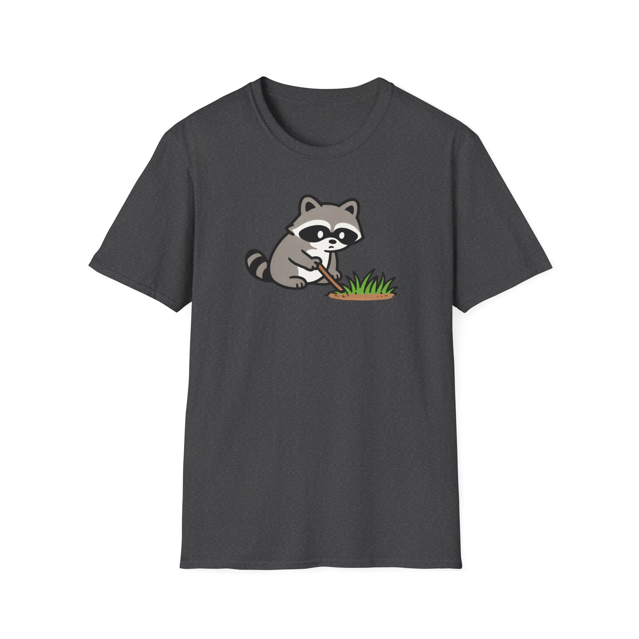 Raccoon Touching Grass