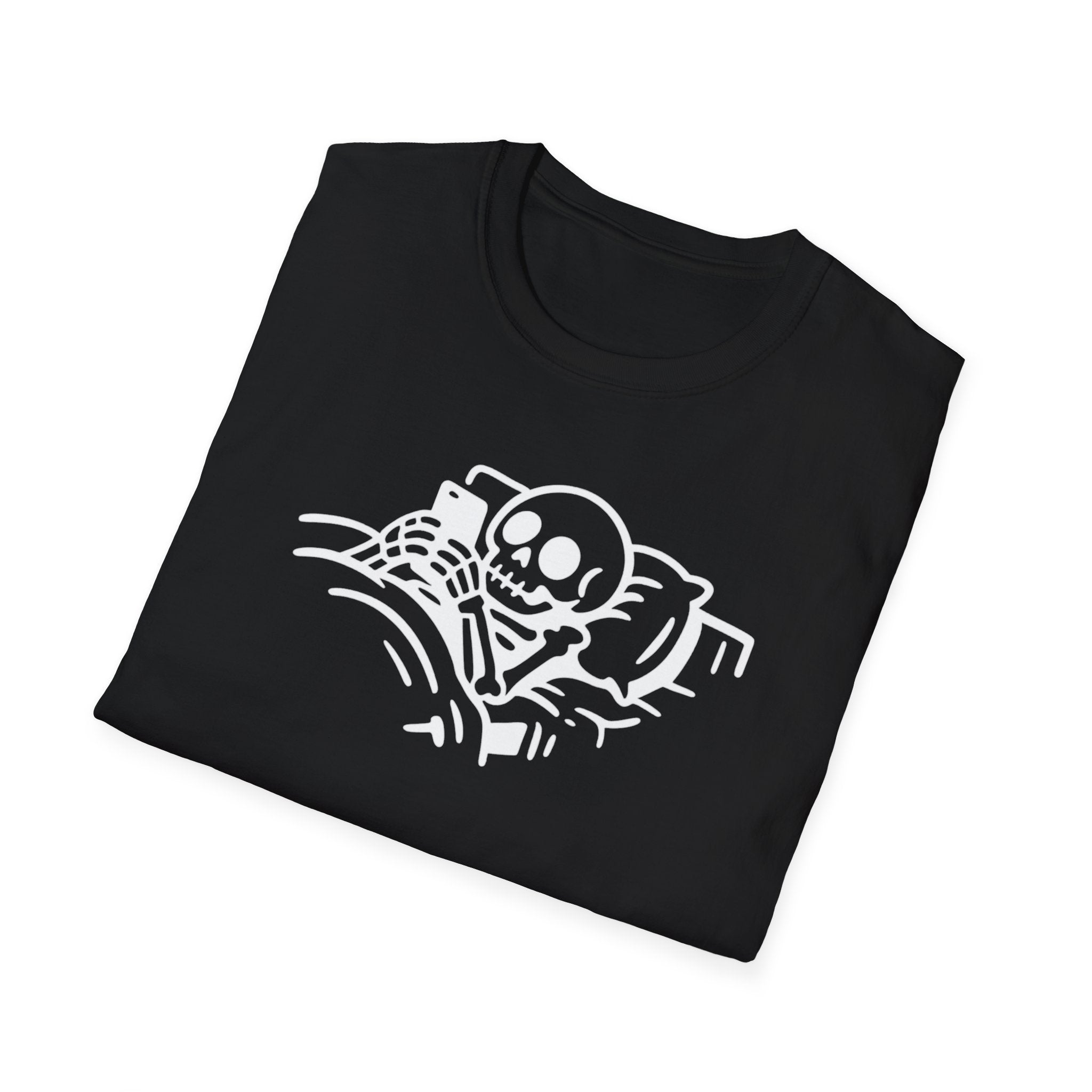 Doomscrolling Skeleton