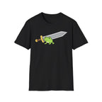 Frog Holding Sword