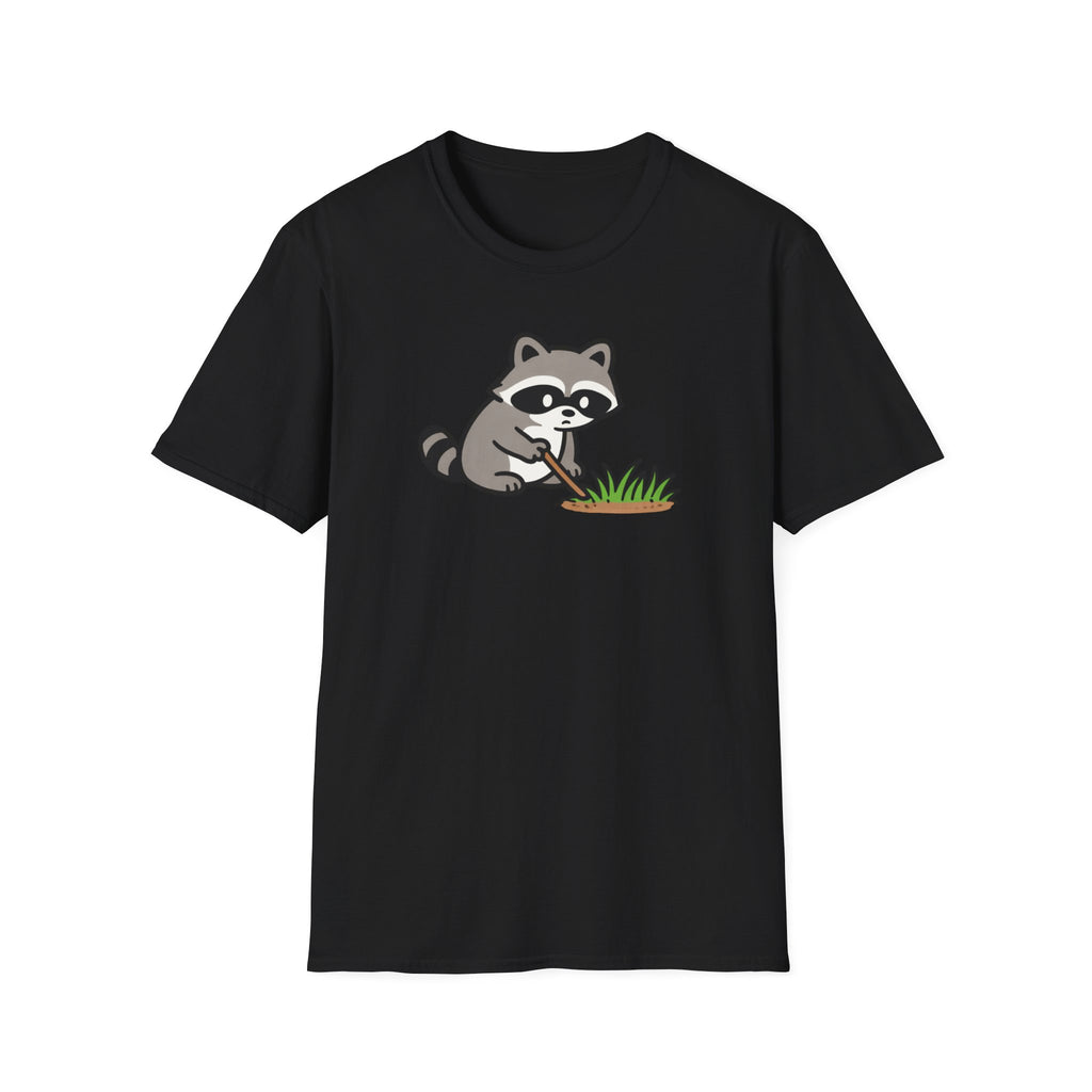 Raccoon Touching Grass