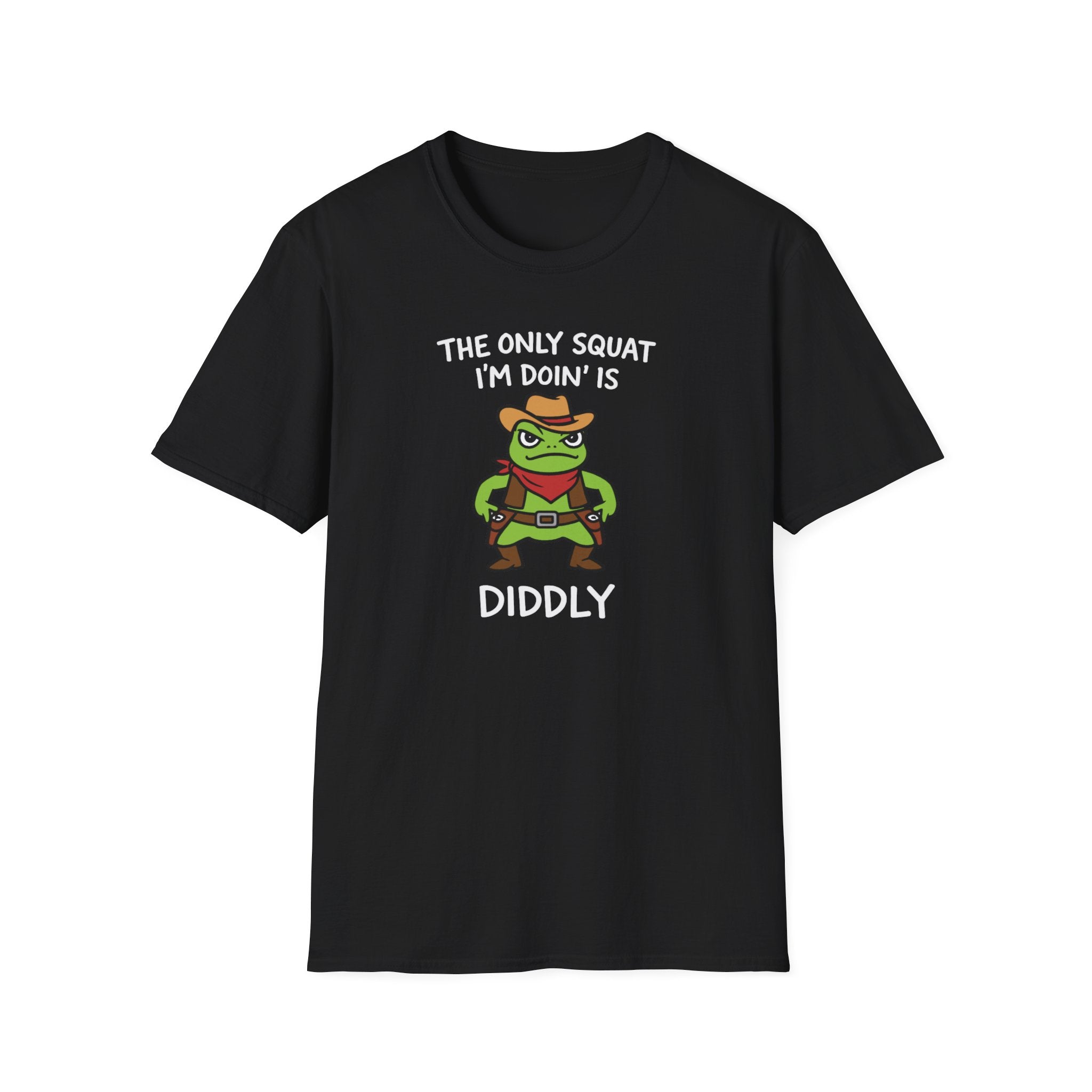 the only squat i'm doing is diddly