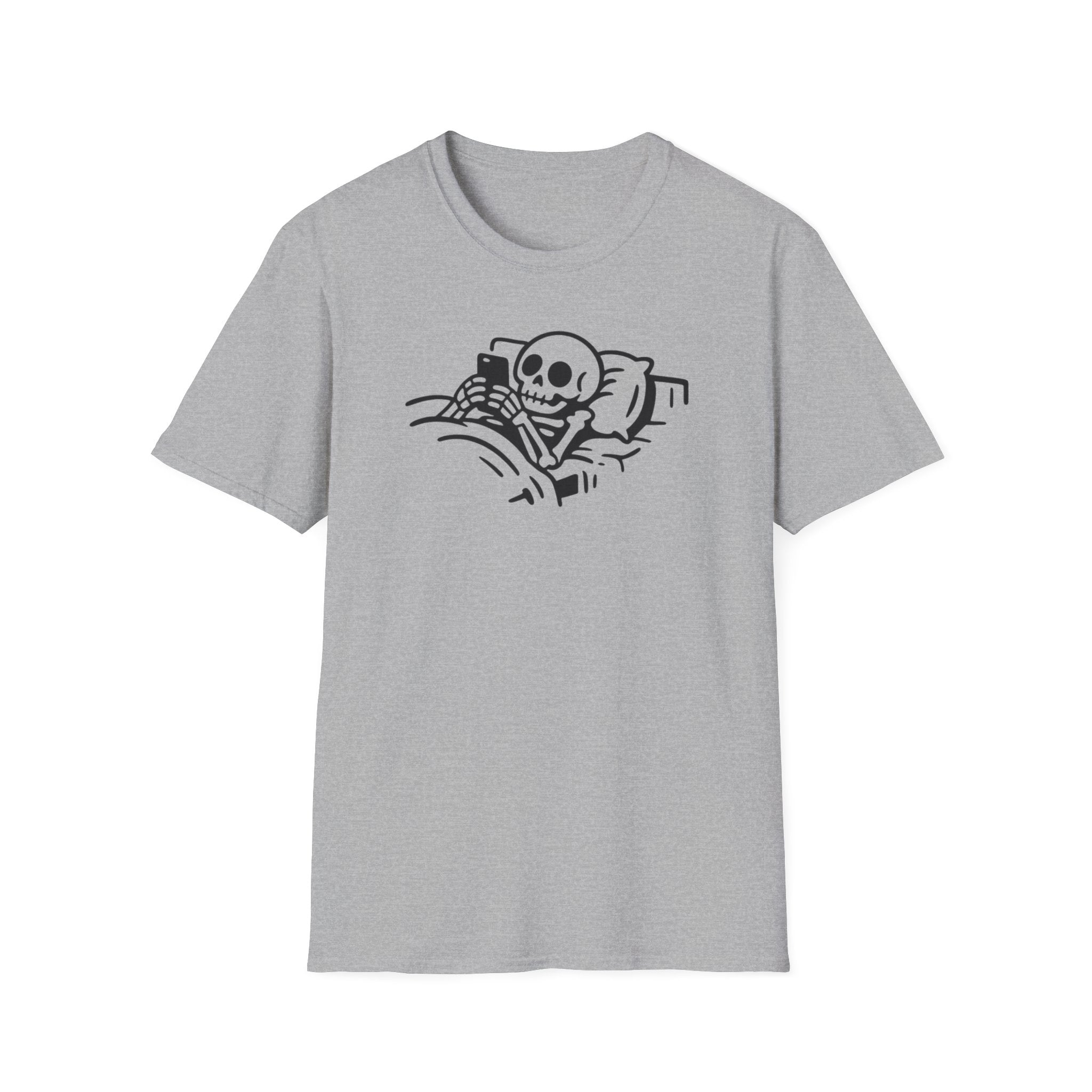 Doomscrolling Skeleton
