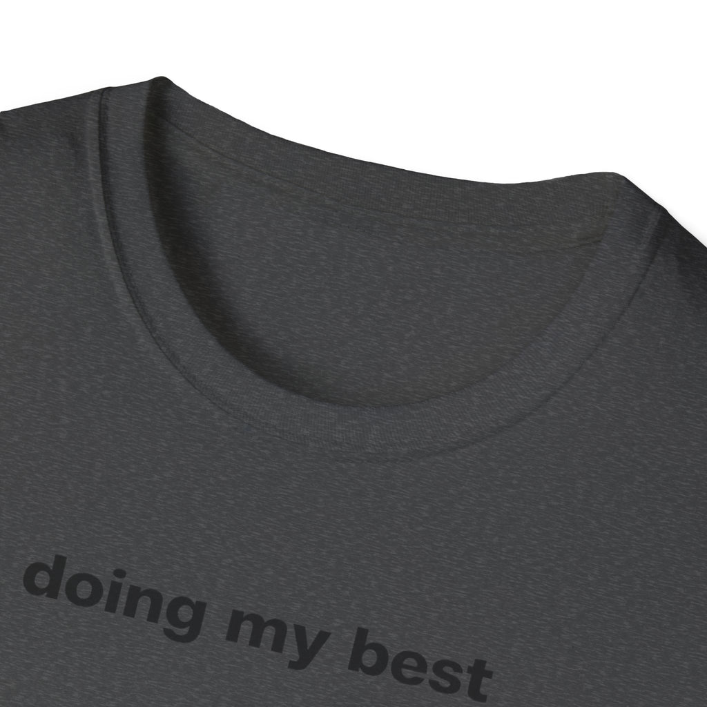 doing my best