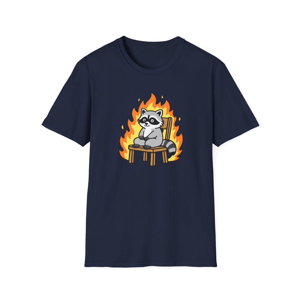 Raccoon On Fire
