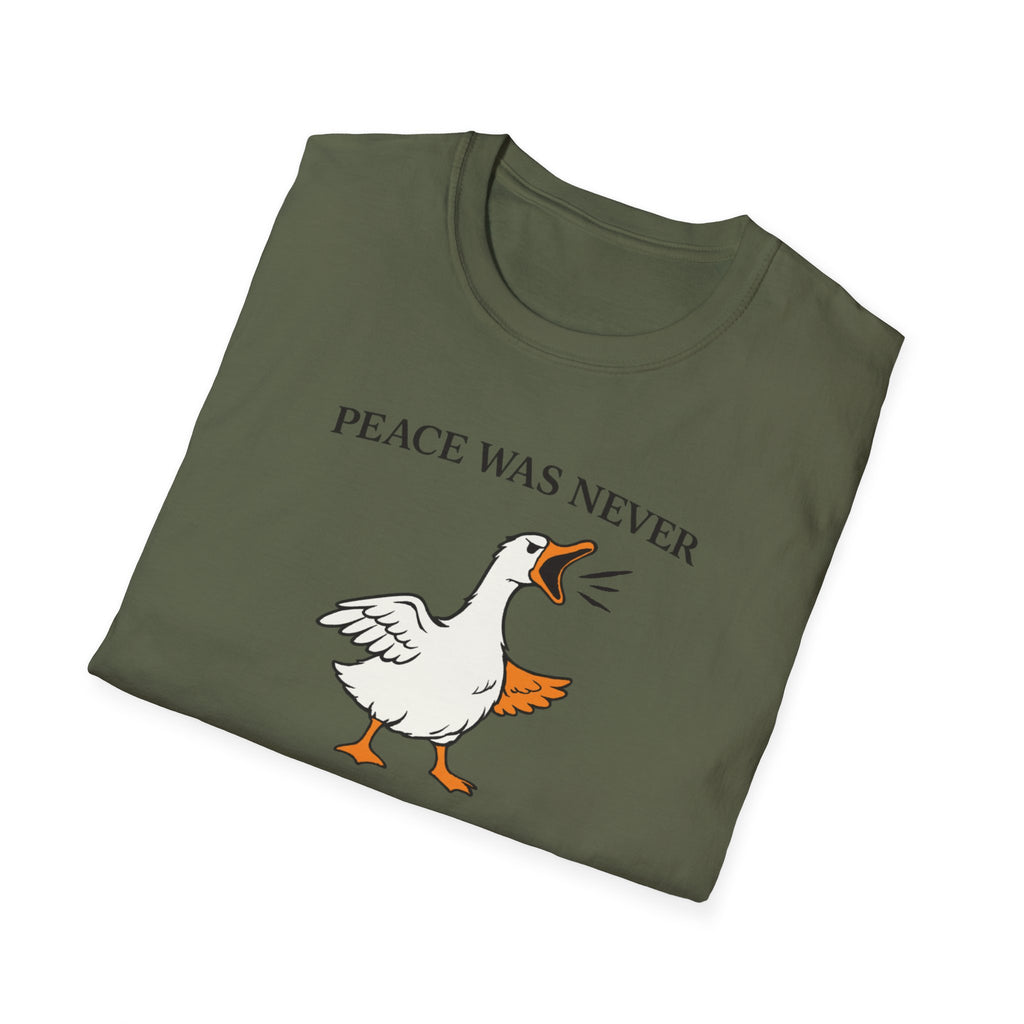 Peace was never an option